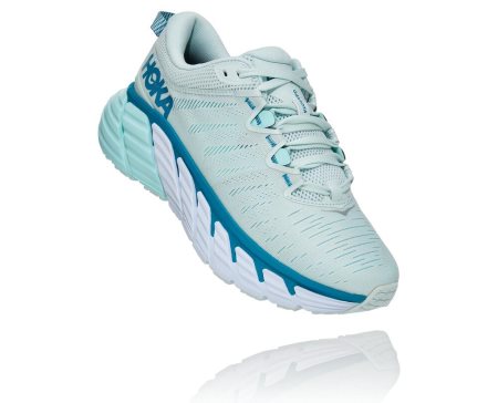 Hoka Gaviota 3 Moški Road Tekaški Čevlji Svetlo Zelena / Modra SI-013468G